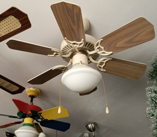 VENTILADOR TECHO MADERA